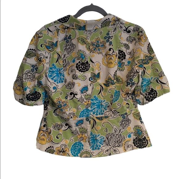 RQT Floral Print Blazer Jacket Women’s Size Small Button Down - Picture 2 of 8